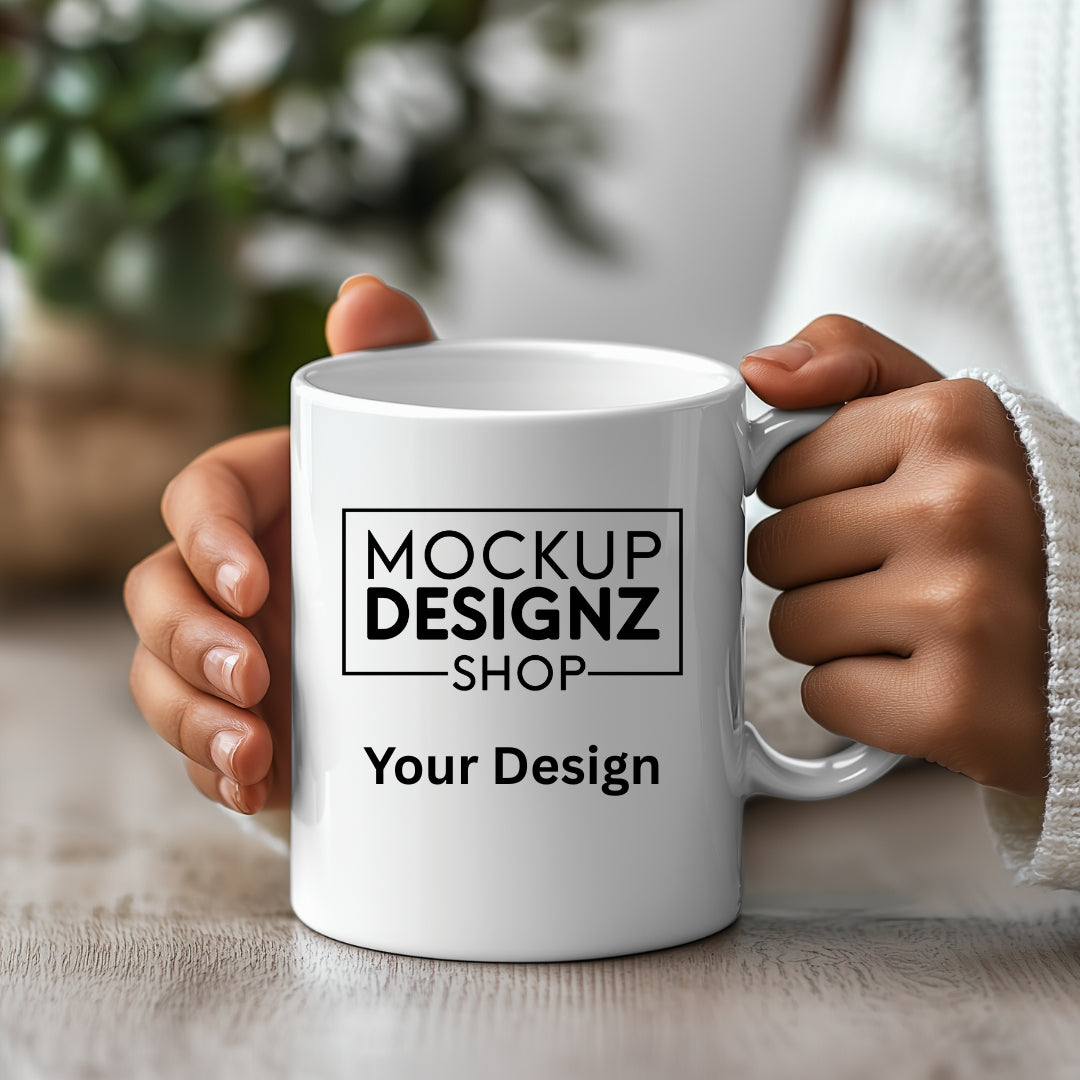 16 Mug Handheld Mockup Bundle