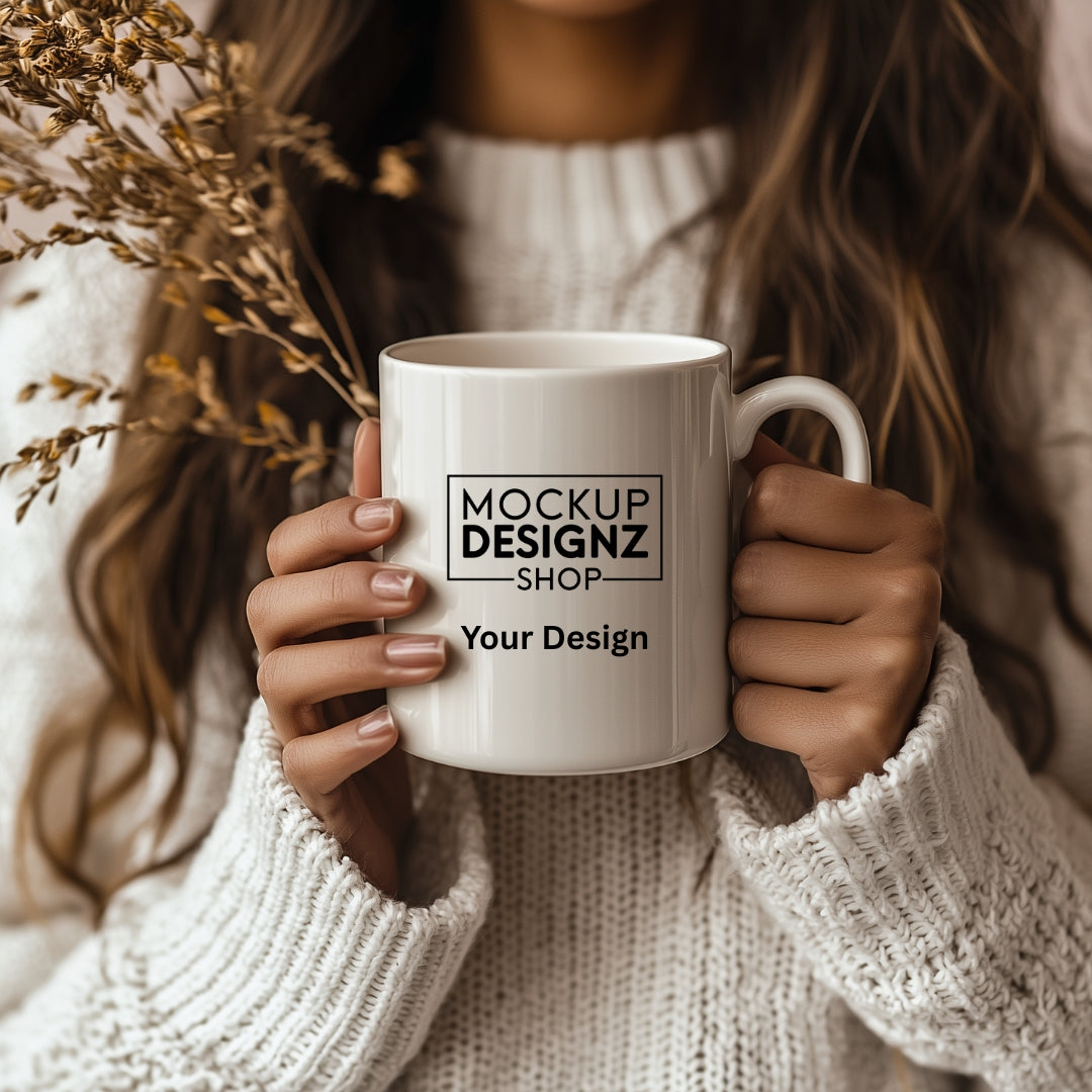 16 Mug Handheld Mockup Bundle