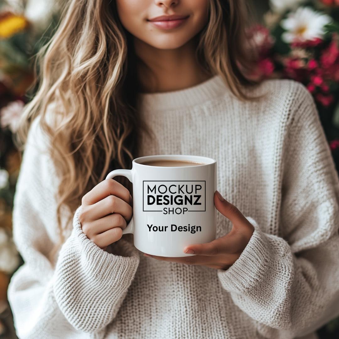 16 Mug Handheld Mockup Bundle