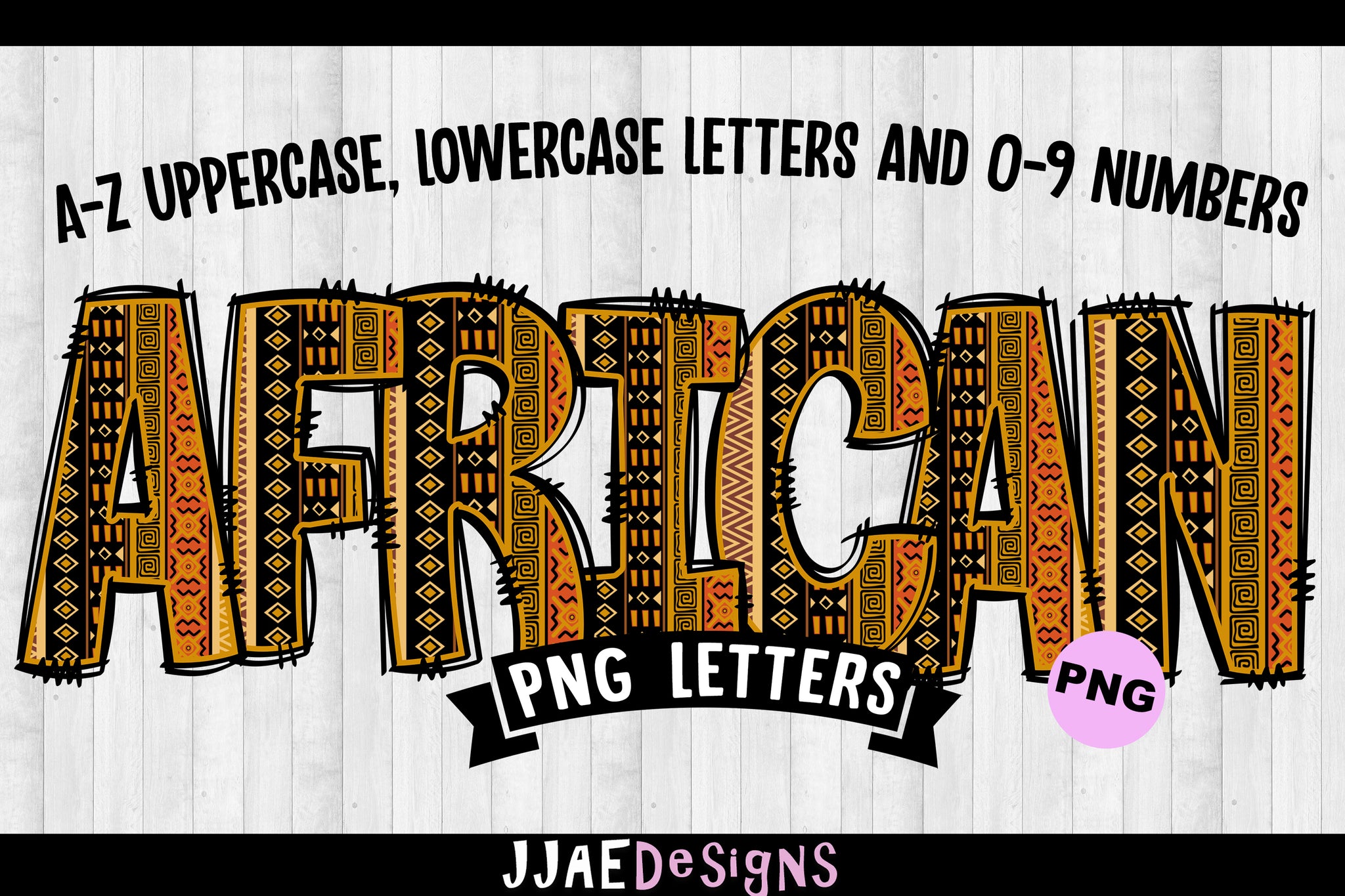 African PNG Letters