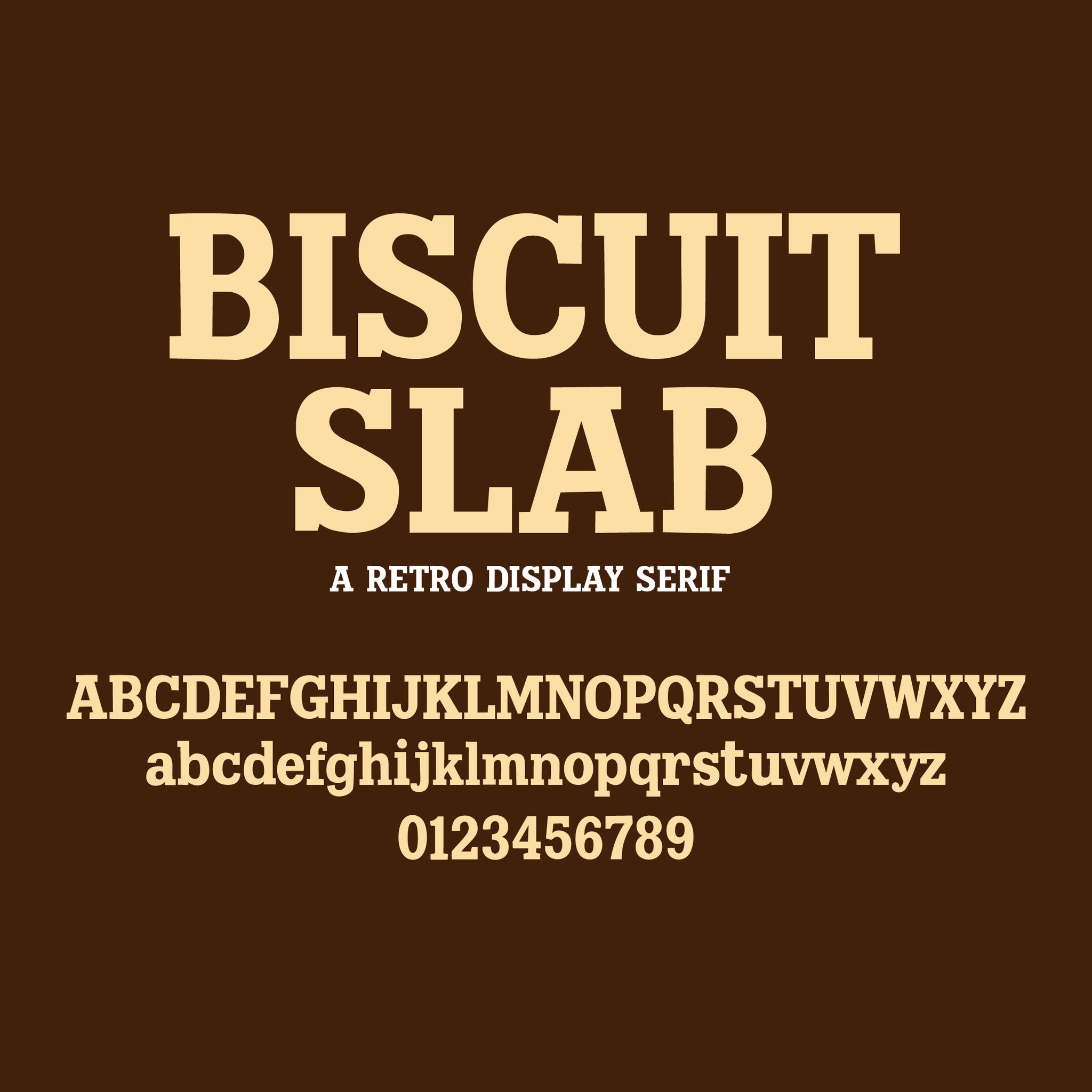 Biscuit Slab Serif Font