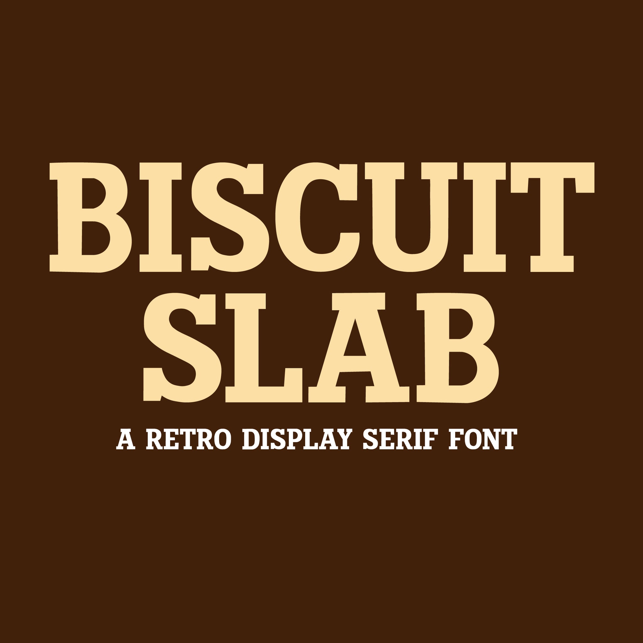 Biscuit Slab Serif Font