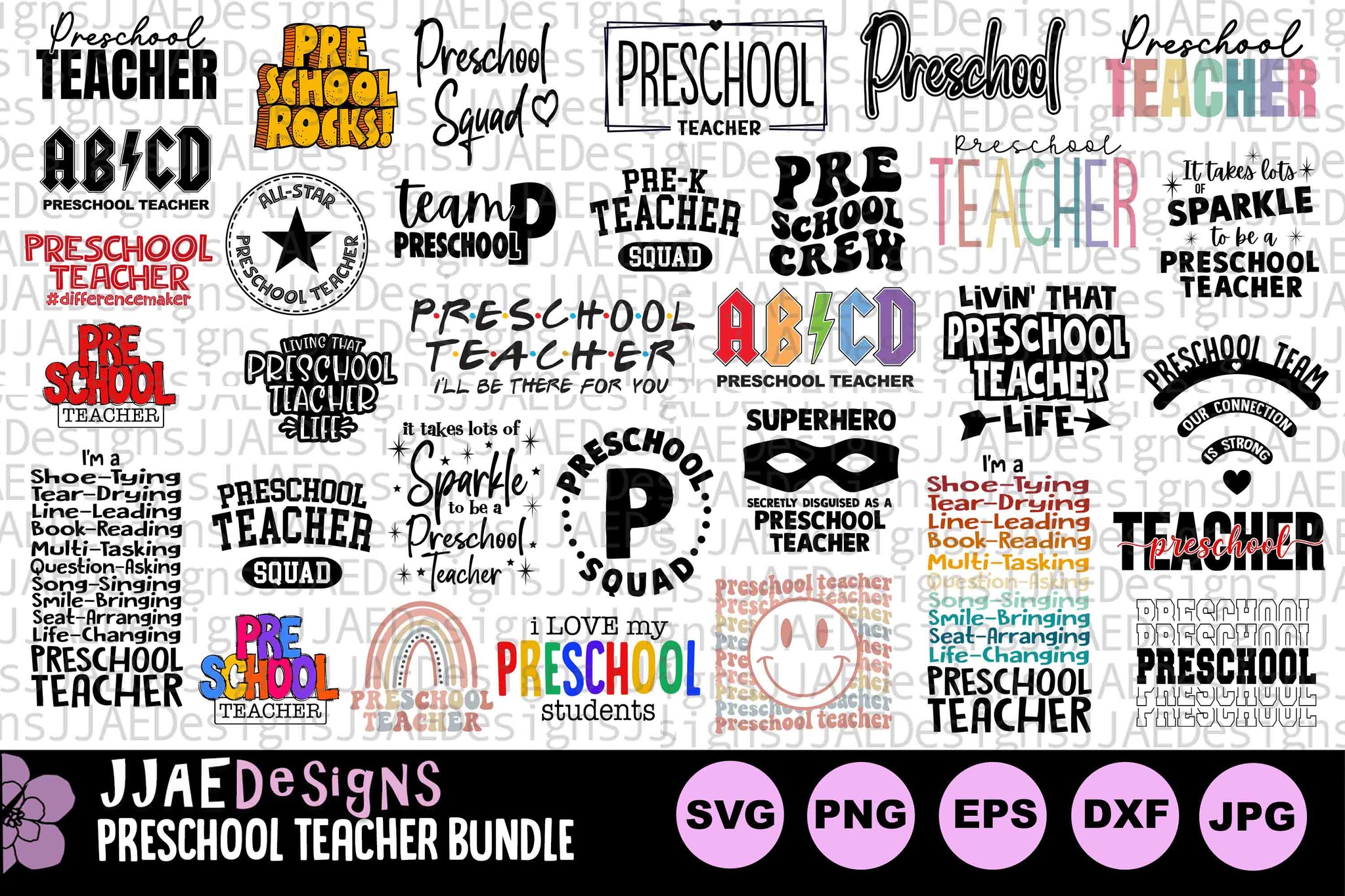 Preschool Teacher Bundle