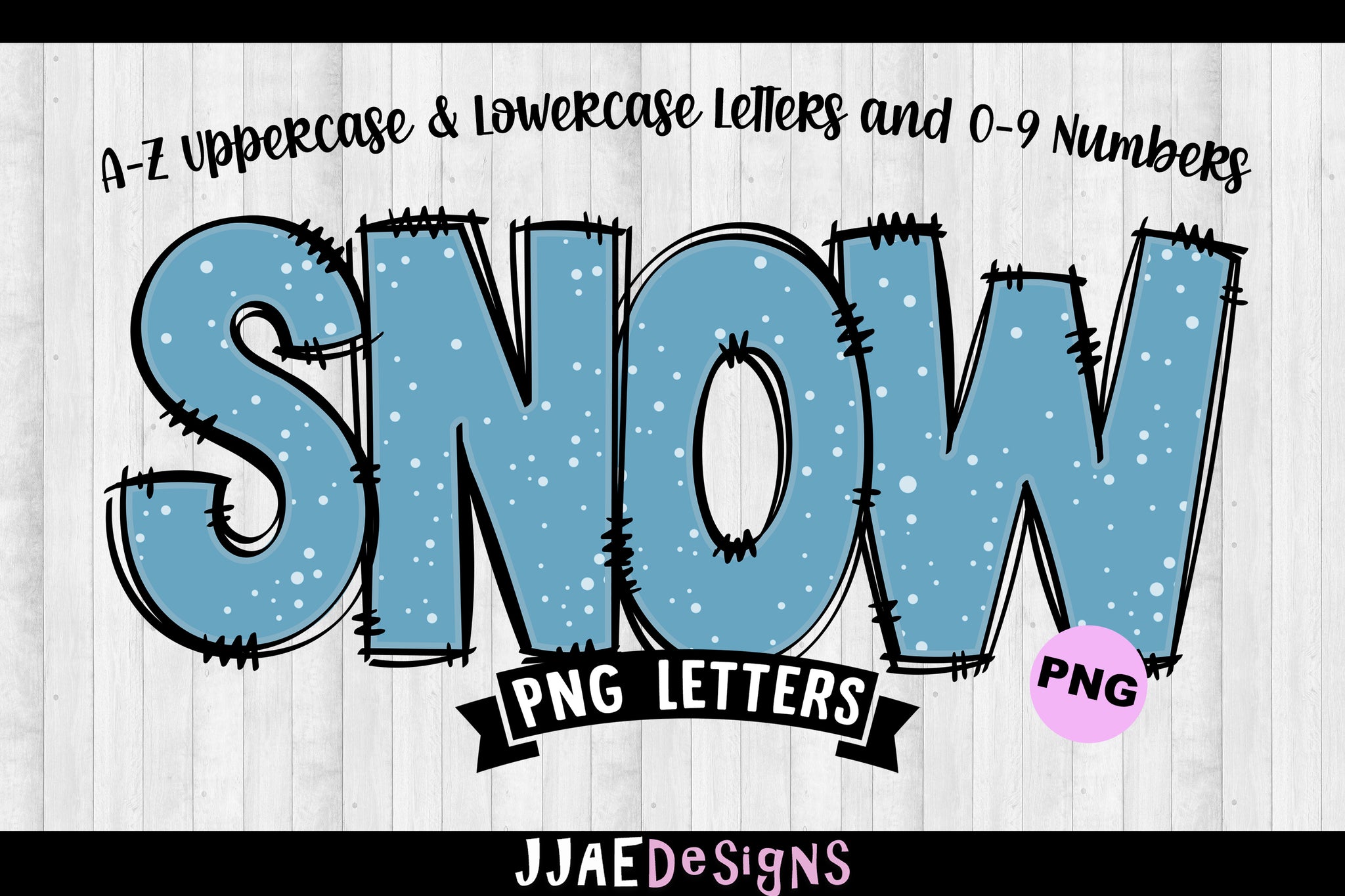 Winter PNG Letters