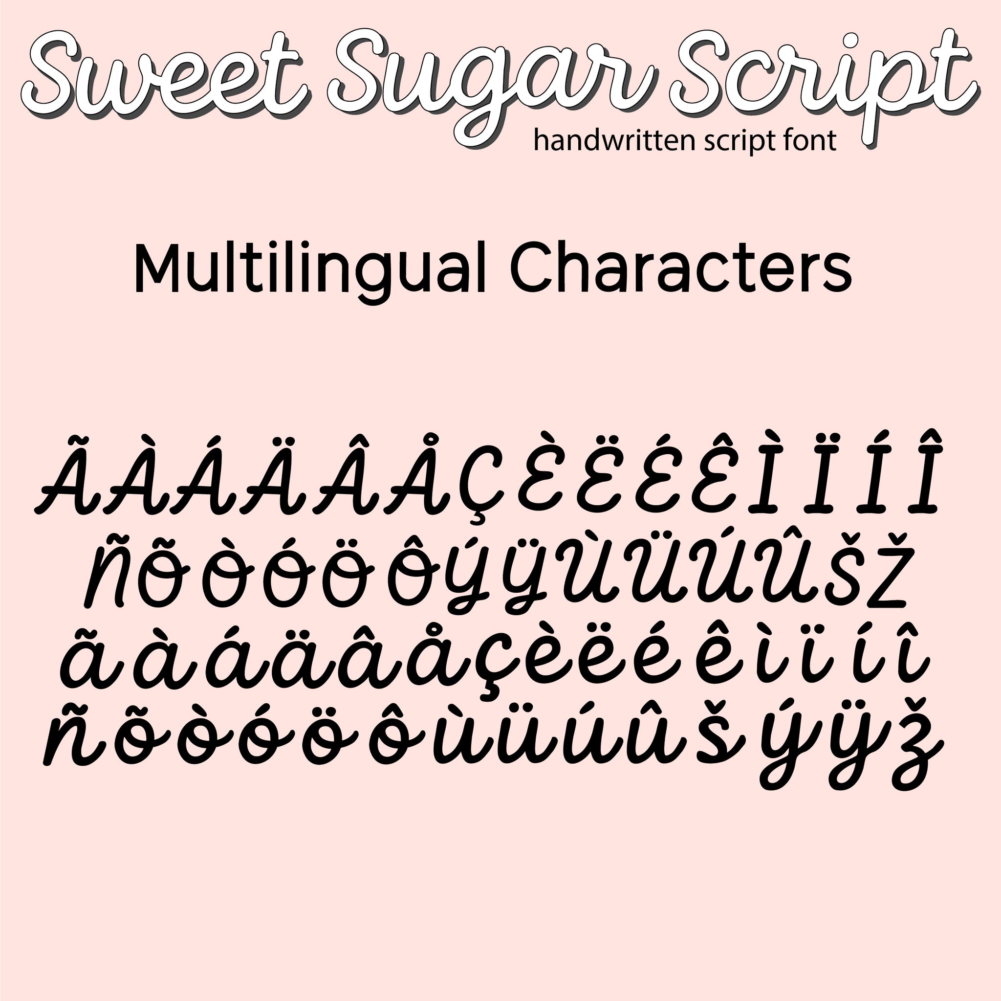 Sweet Sugar Script Font