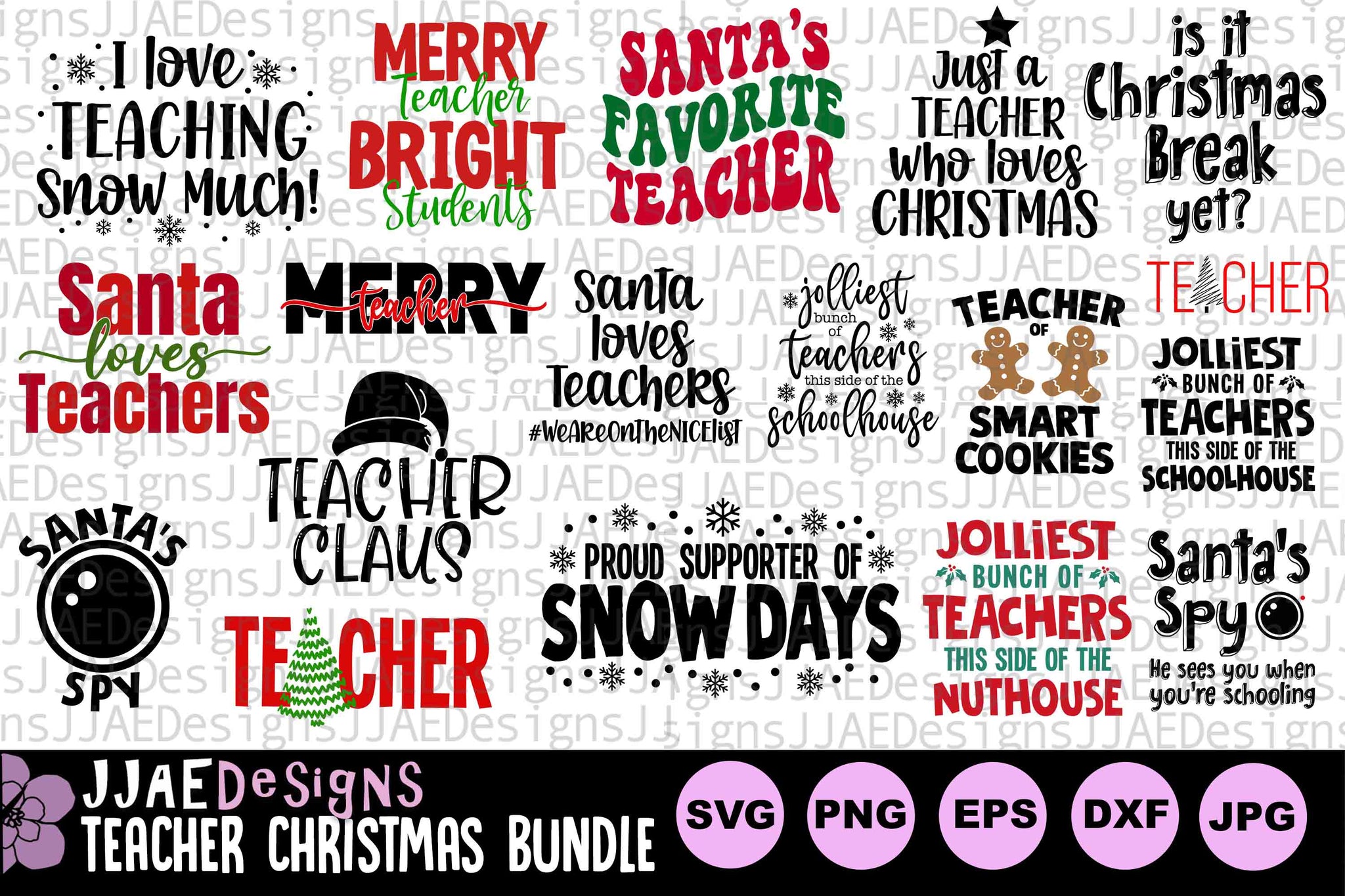 Teacher Christmas Bundle