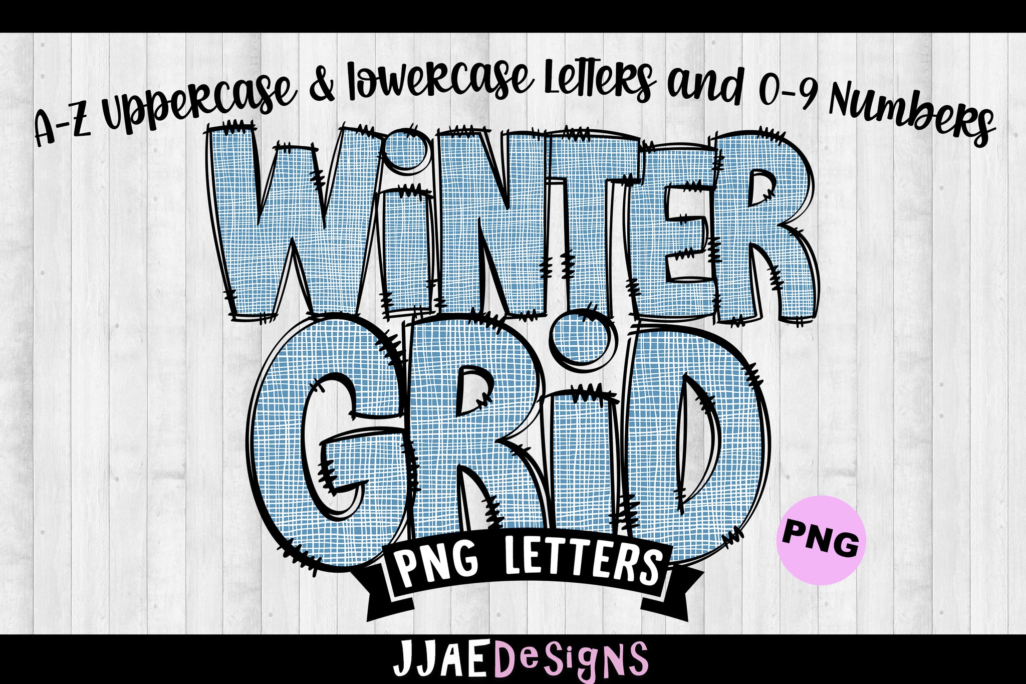 Winter PNG Letters