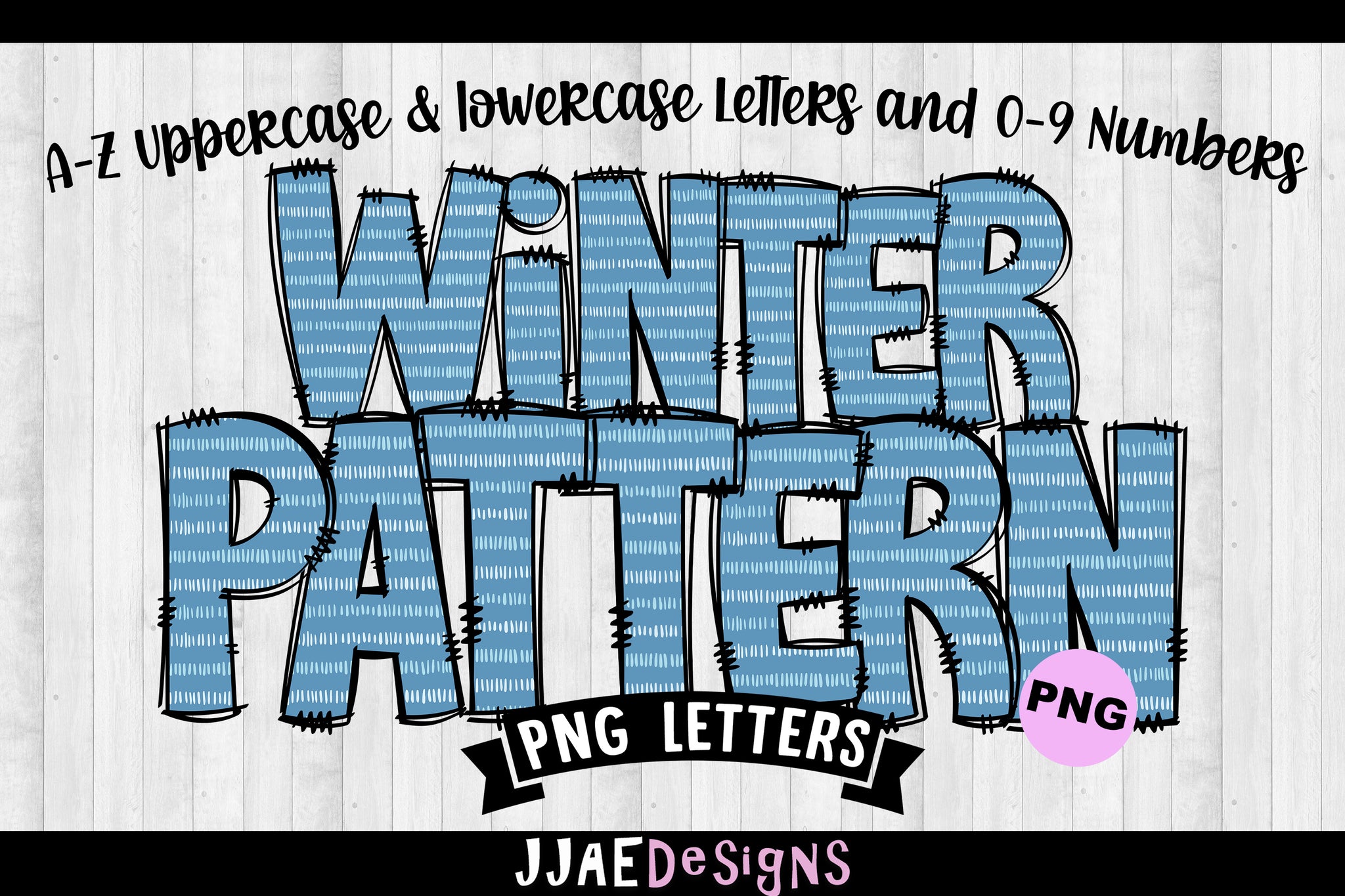 Winter PNG Letters