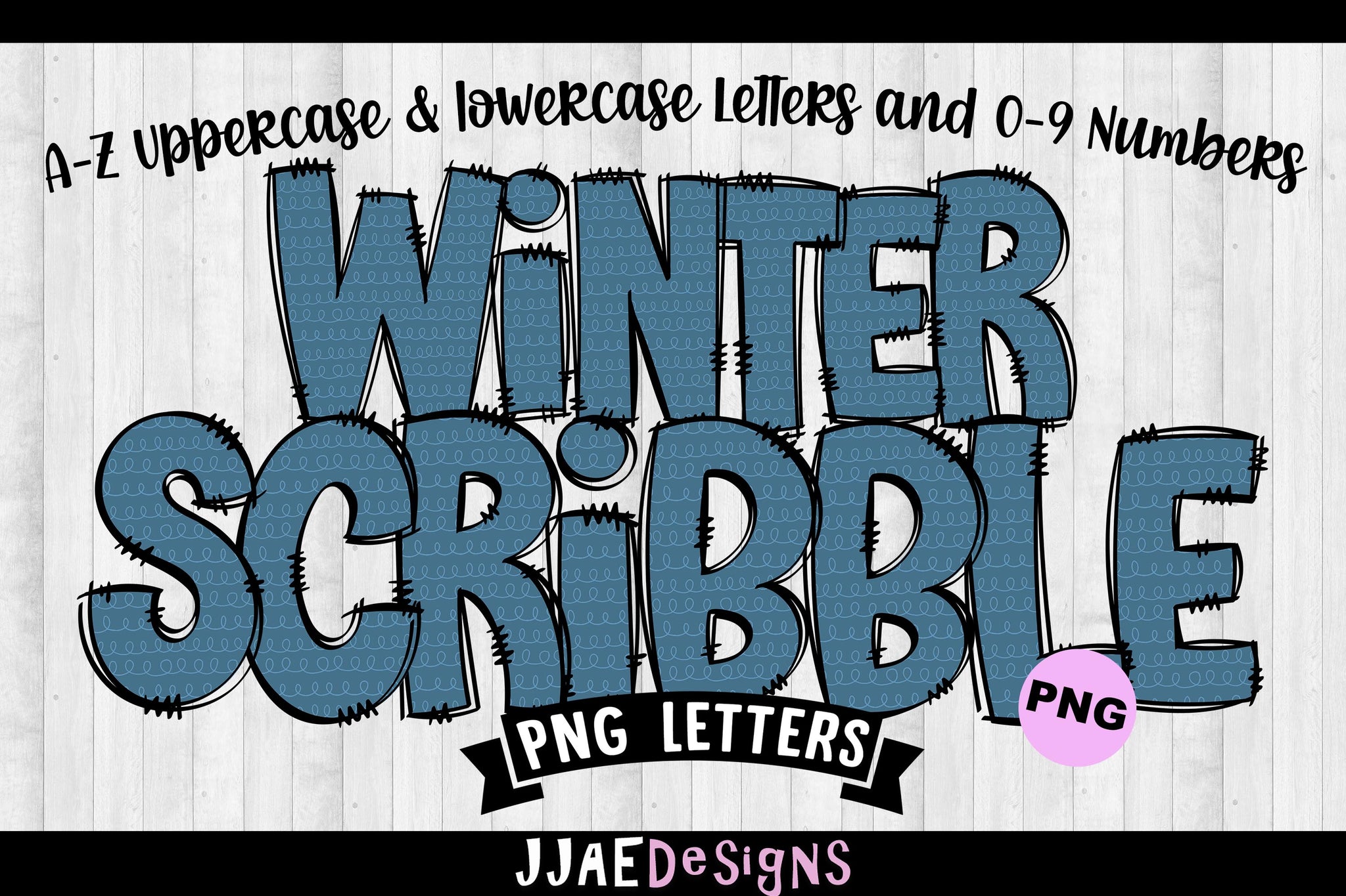 Winter PNG Letters