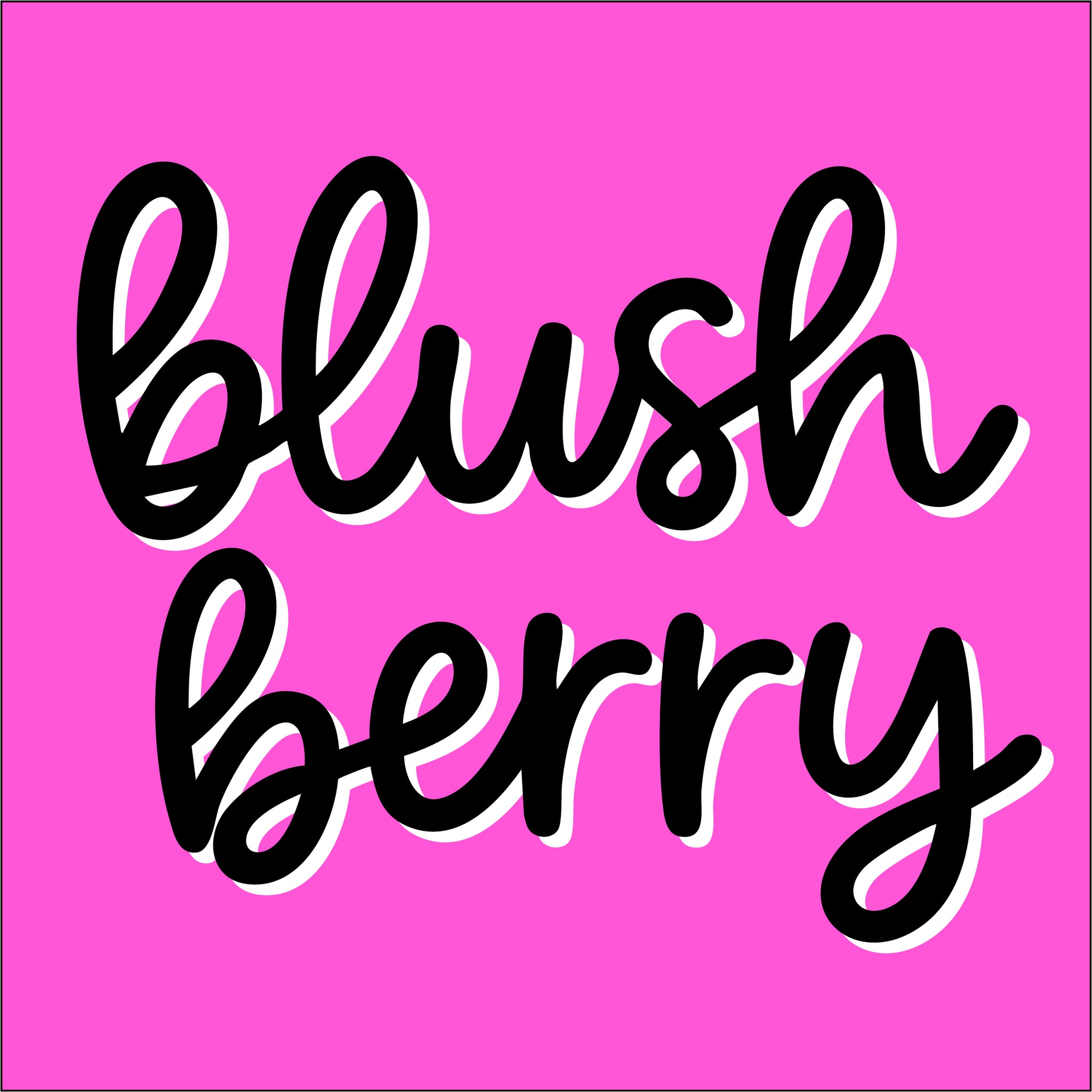 BlushBerry Font