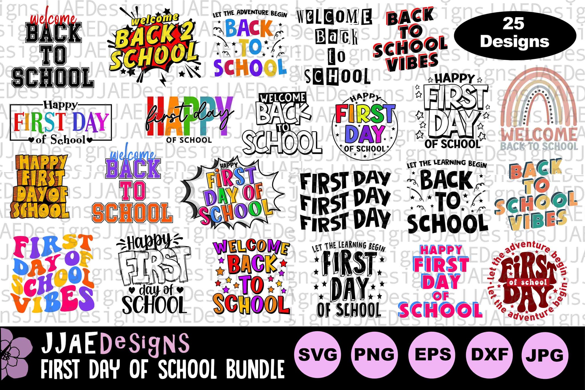 First Day of School Bundle