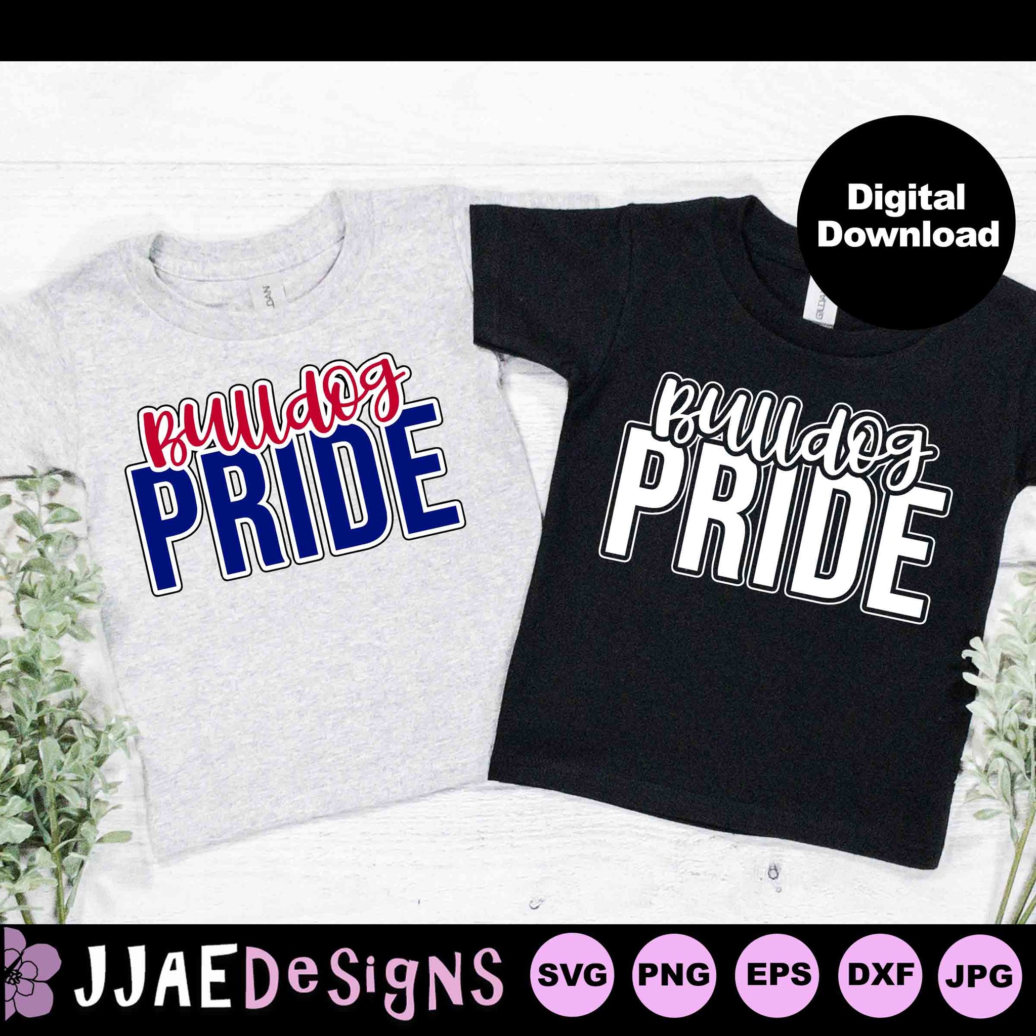 Bulldog Pride SVG