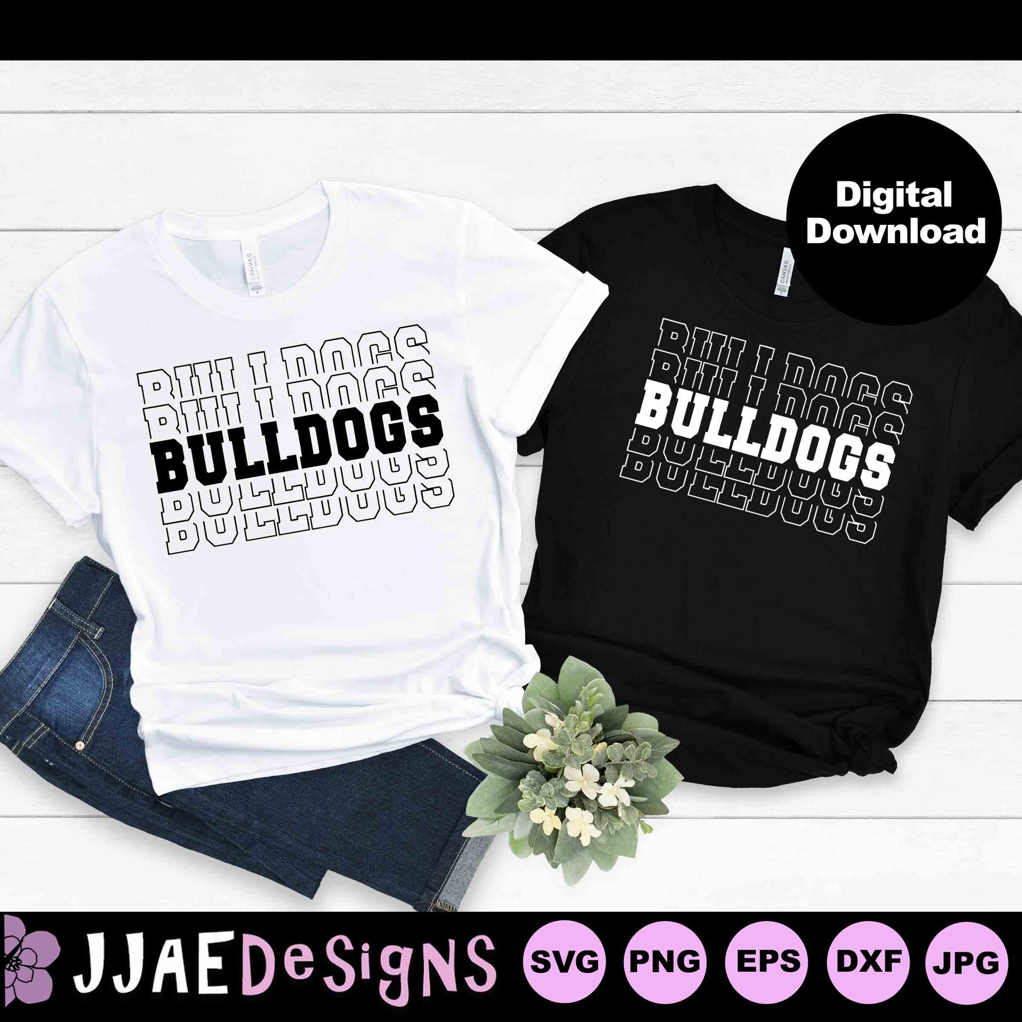 Bulldogs SVG (Stacked)