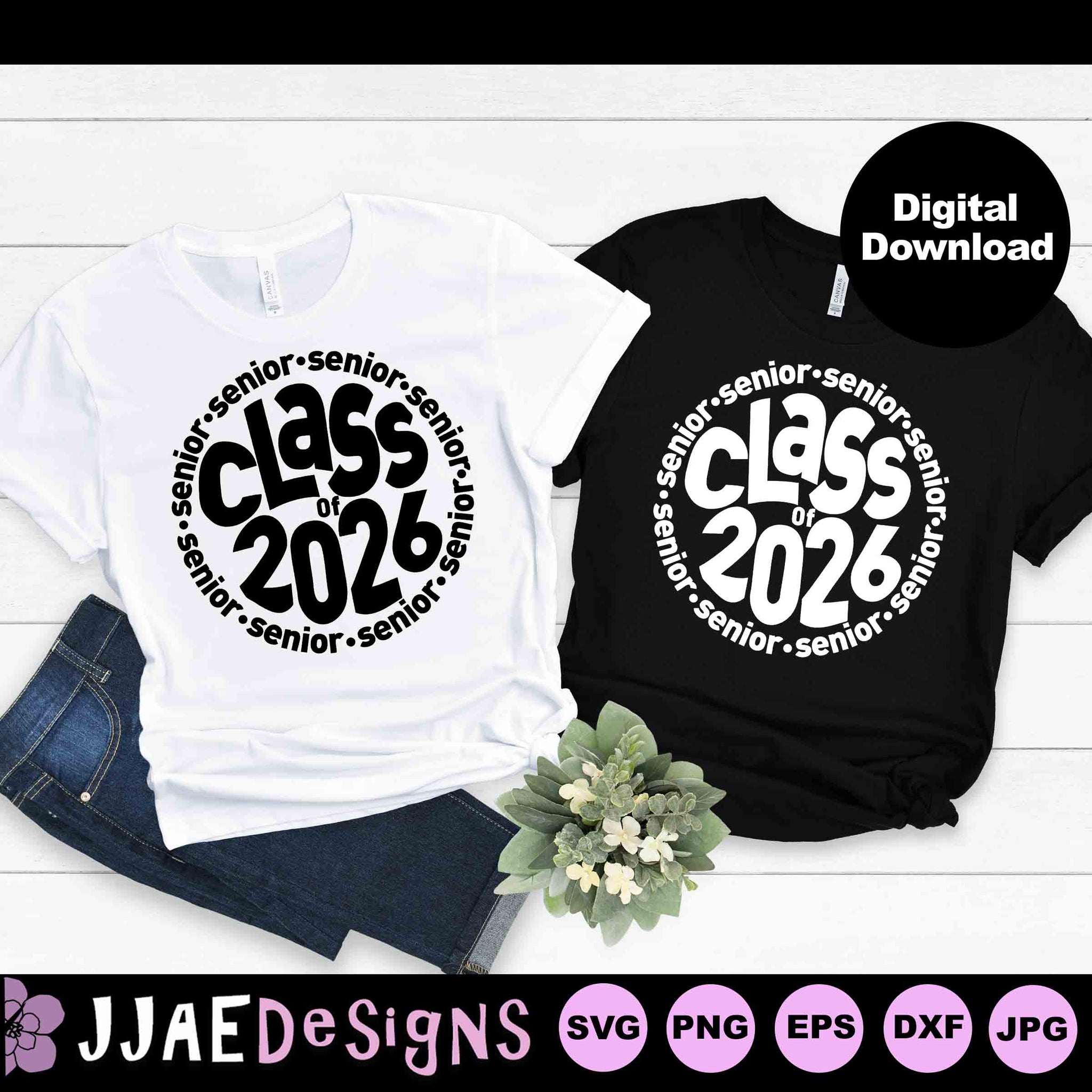 Senior Class of 2026 (Circle Design)