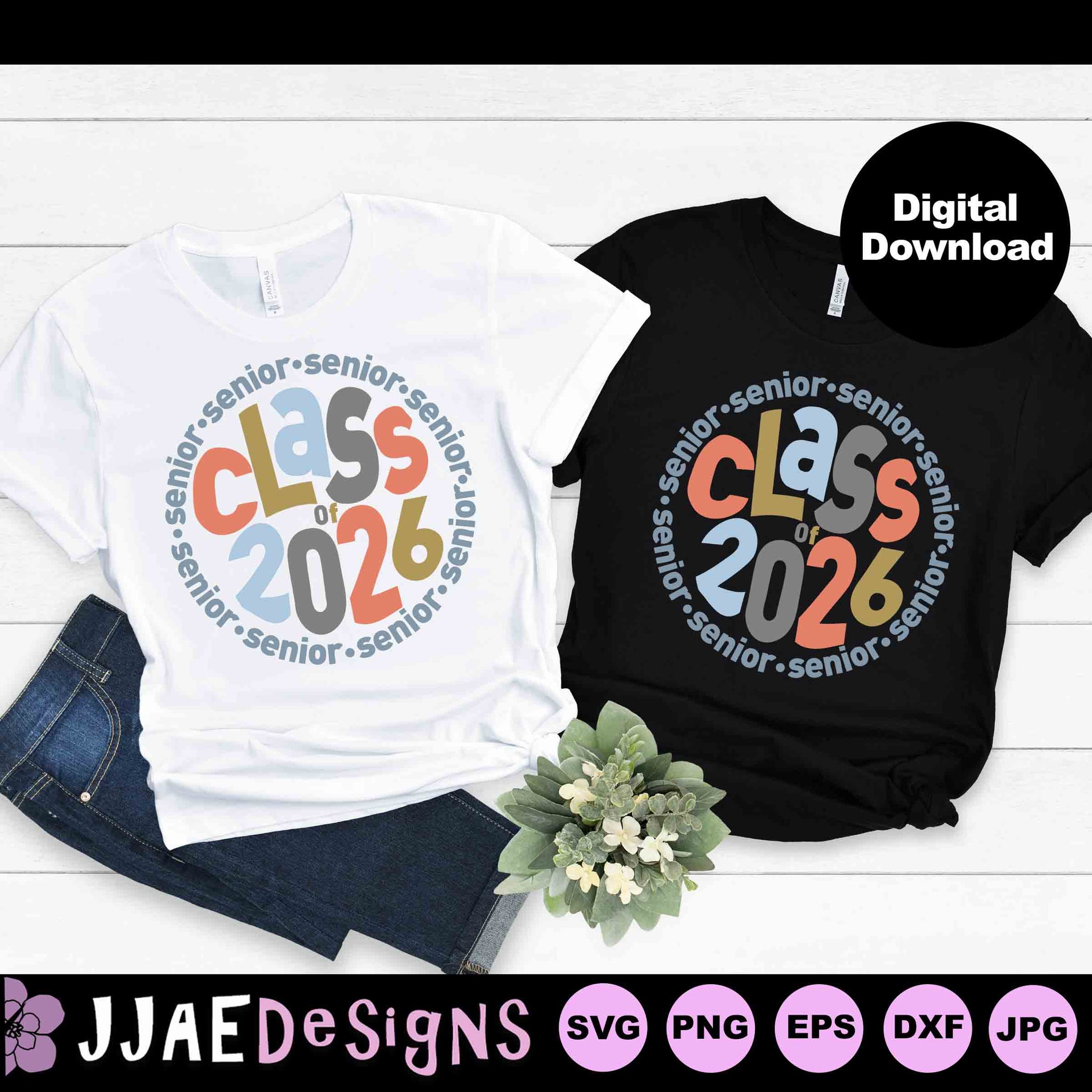 Senior Class of 2026 (Circle Design)
