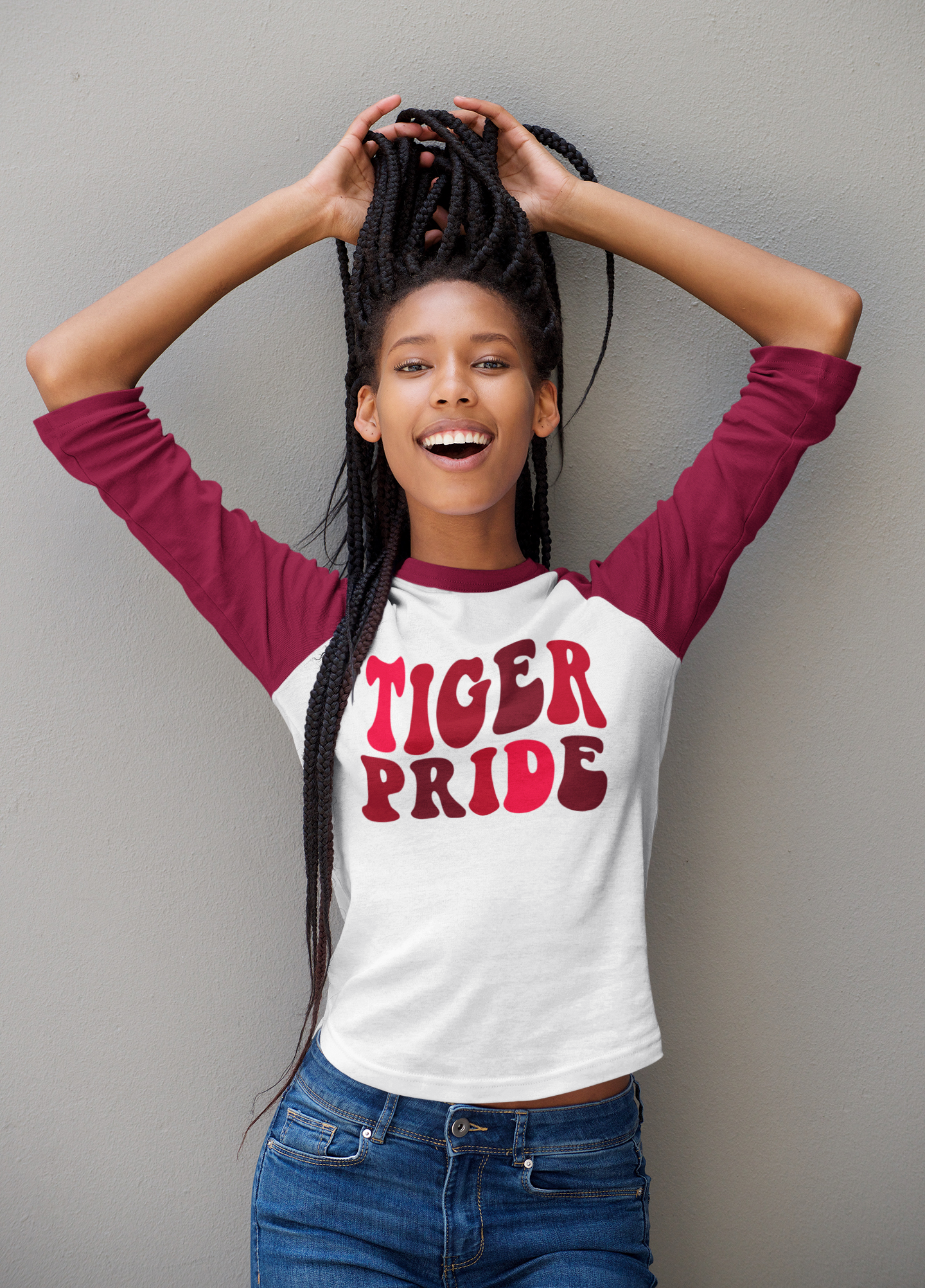 Tiger Pride SVG (Wave Design)